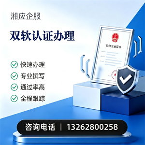 东营双软认证申报服务