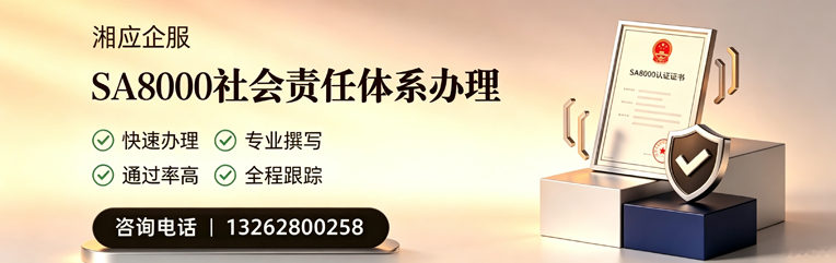 东营SA8000社会责任体系认证服务
