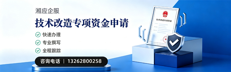 东营技术改造专项资金申报服务