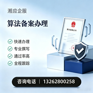 东营算法备案申报服务